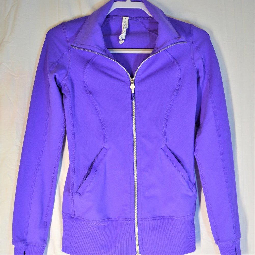 LULULEON ATHLETICA WOMEN'S ATHLEISURE JACKET SZ 4